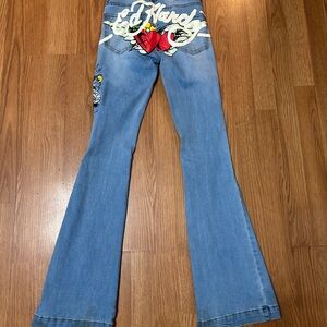 Ed Hardy Women's Blue Jeans